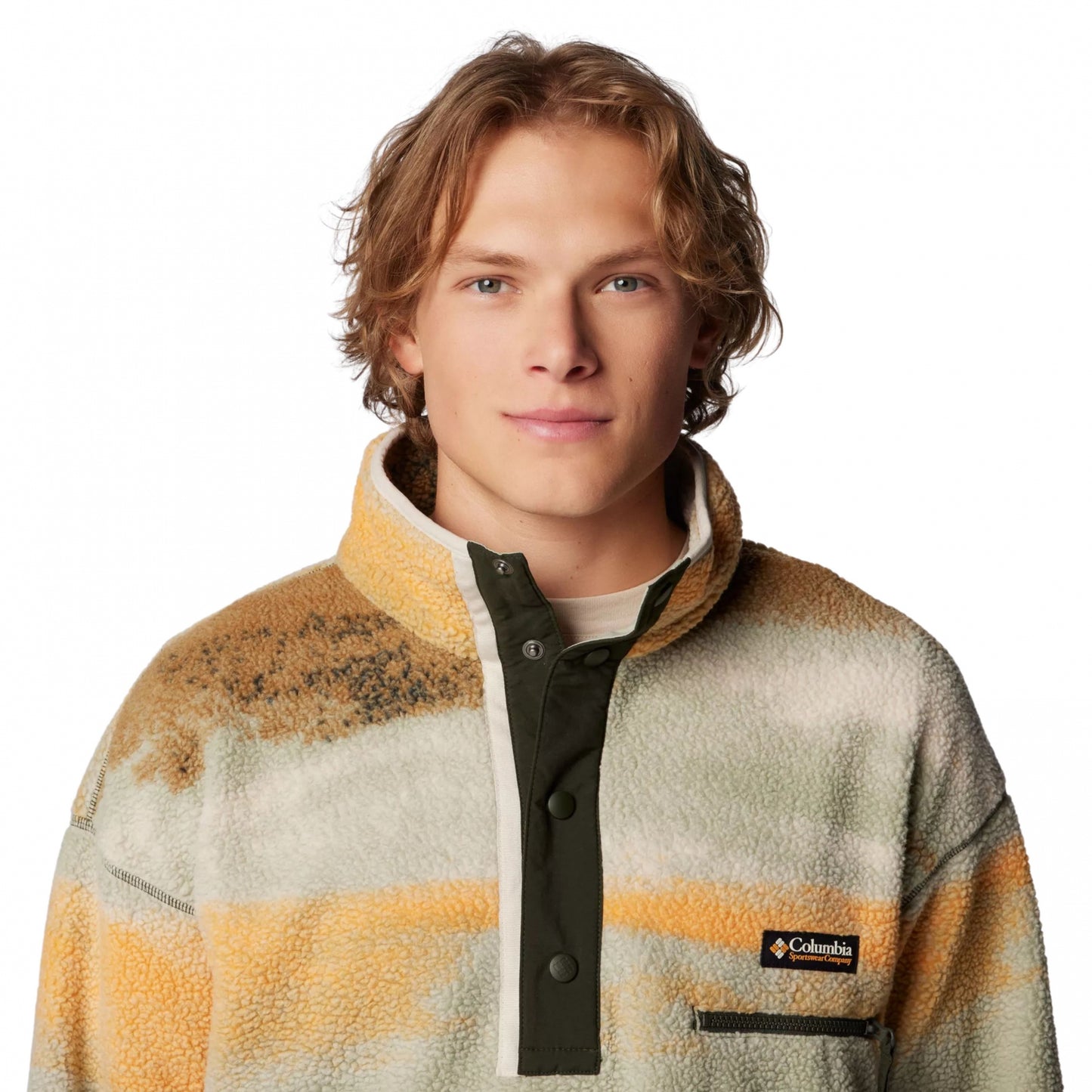 Felpa Columbia Helvetia II Printed Half Snap Fleece