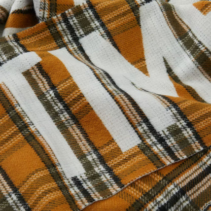 Timberland Jacquard Plaid Scarf