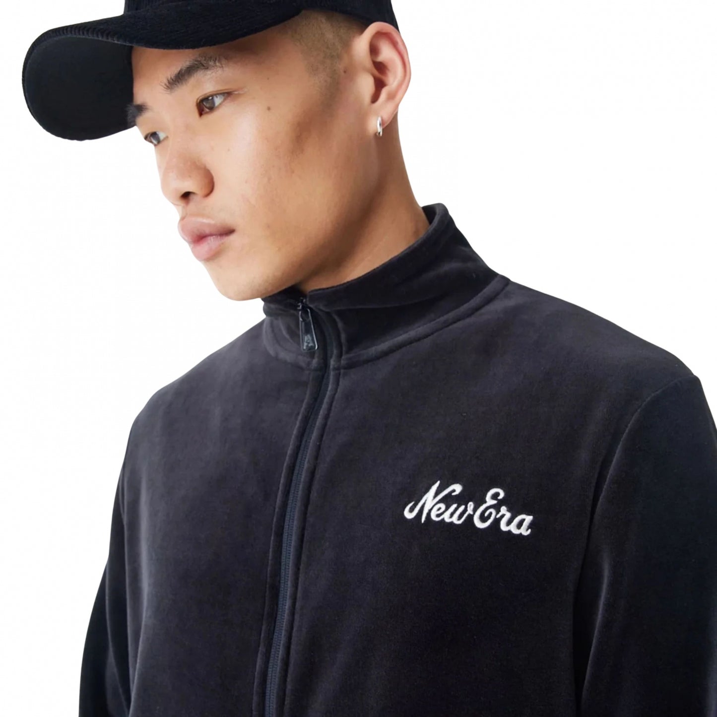 New Era Velour Track Jacket