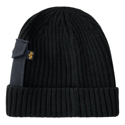 Cappello Alpha Industries Utility Beanie NERO