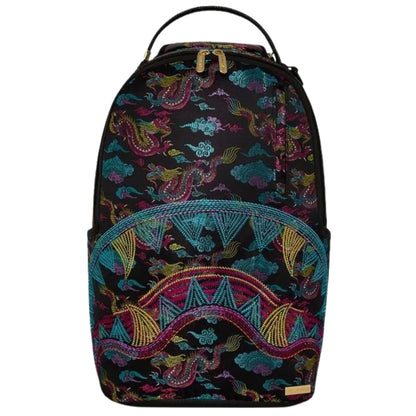 Sprayground Embroidered Dragons Backpack