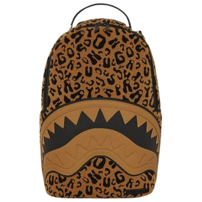 Sprayground Chenille Cheetah Backpack