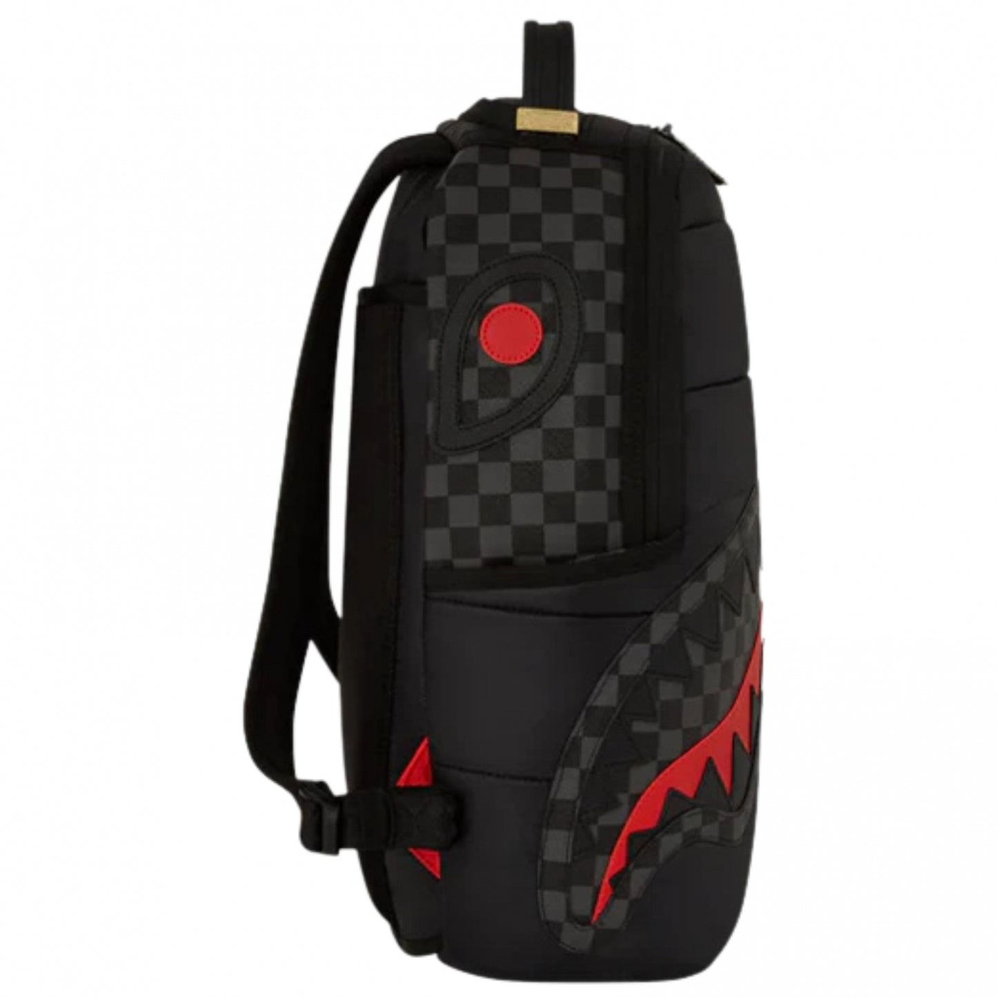 Zaino Sprayground Black Puffer Grey Check Backpack