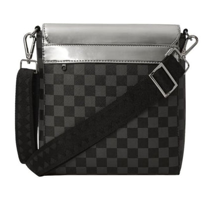 Sprayground Metallic Srips Messenger Bag