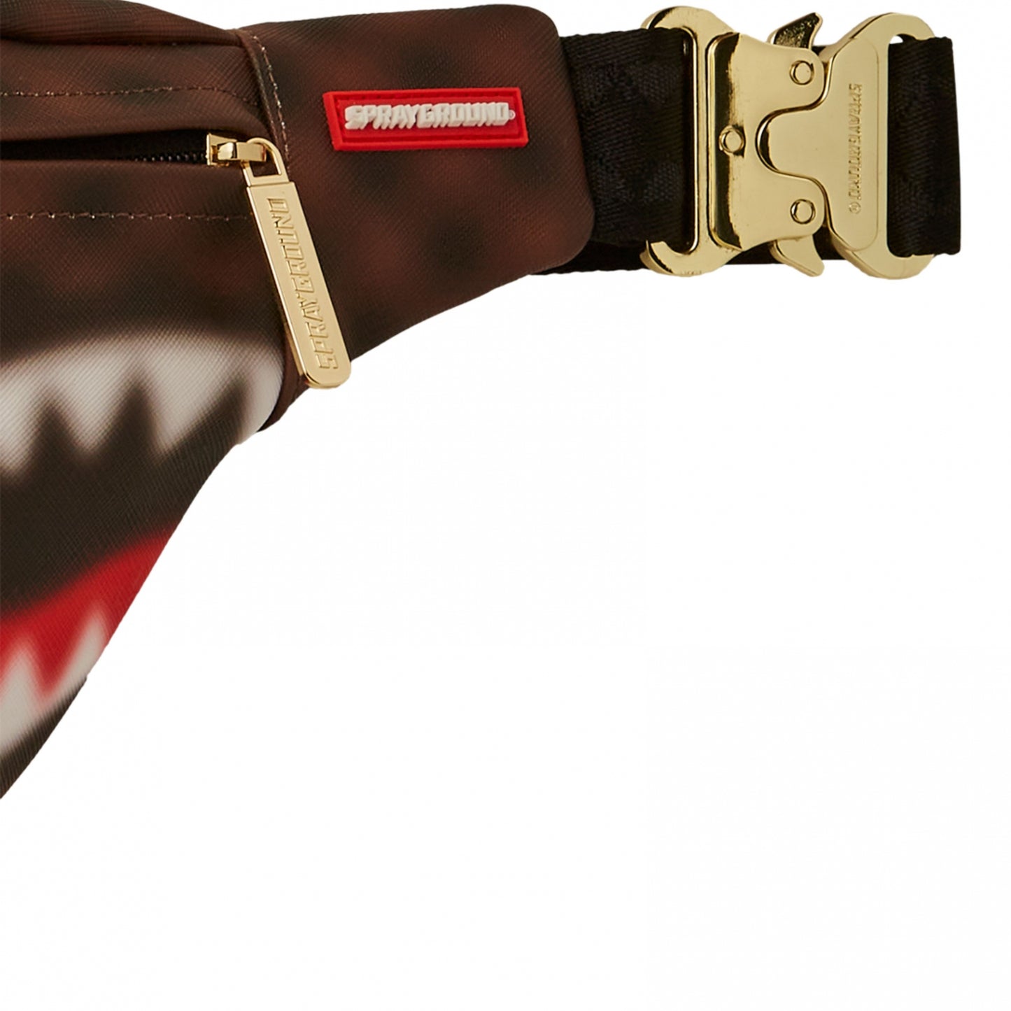 Sprayground Sharks In Paris Blur Savvy Crossbody Bum Bag