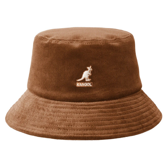 Cappello Kangol Cord Bucket MARRONE