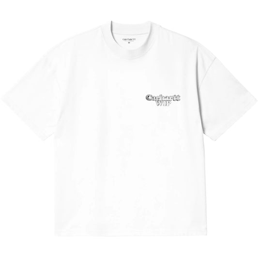 Maglietta Donna Carhartt WIP SS Chain Link Tee BIANCO