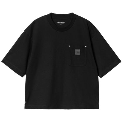 Maglietta Donna Carhartt WIP SS Eldon Tee NERO