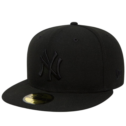 New Era 59Fifty Black on Black Hat BLACK