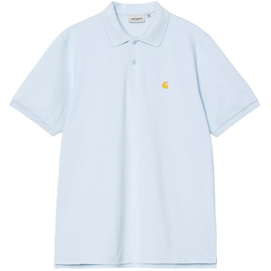 Polo Carhartt WIP SS Chase Pique Polo AZZURRO