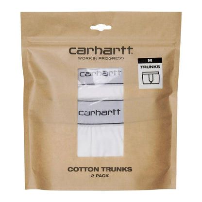 Boxer Carhartt WIP Cotton Trunks BIANCO