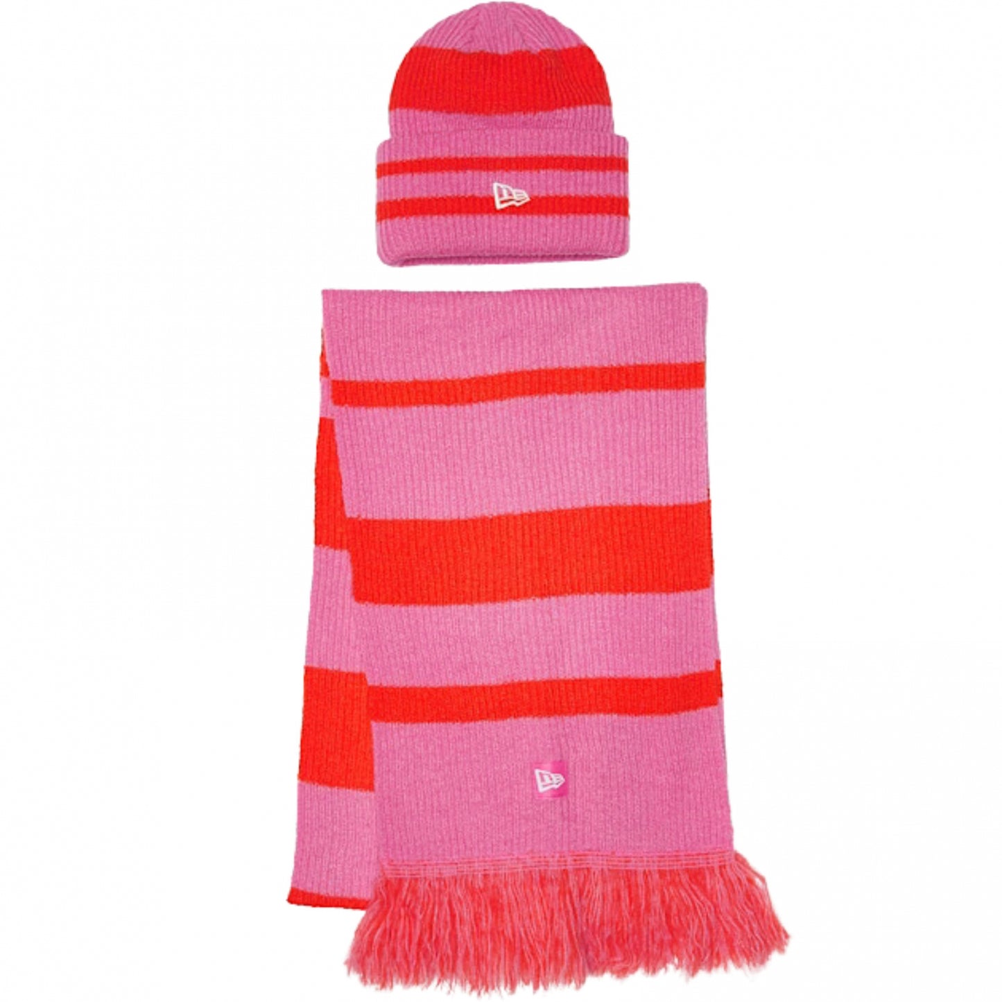 Set Regalo New Era Stripe Scarf e Beanie Set