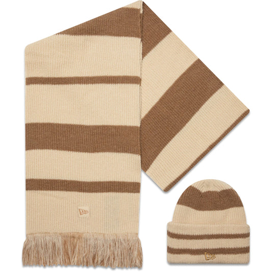 Set Regalo New Era Stripe Scarf e Beanie Set UNICO