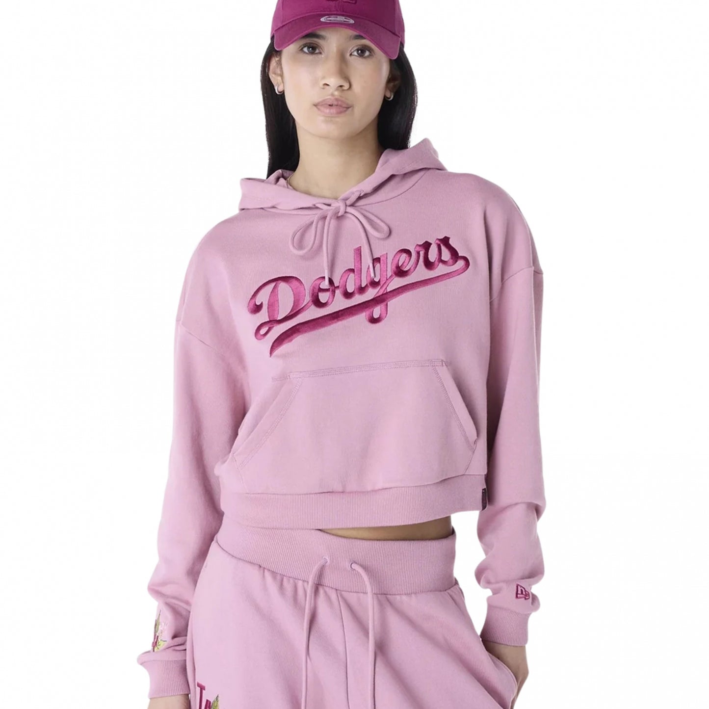 Felpa Donna New Era MLB Graphic Hoodie LOSDOD UNICO