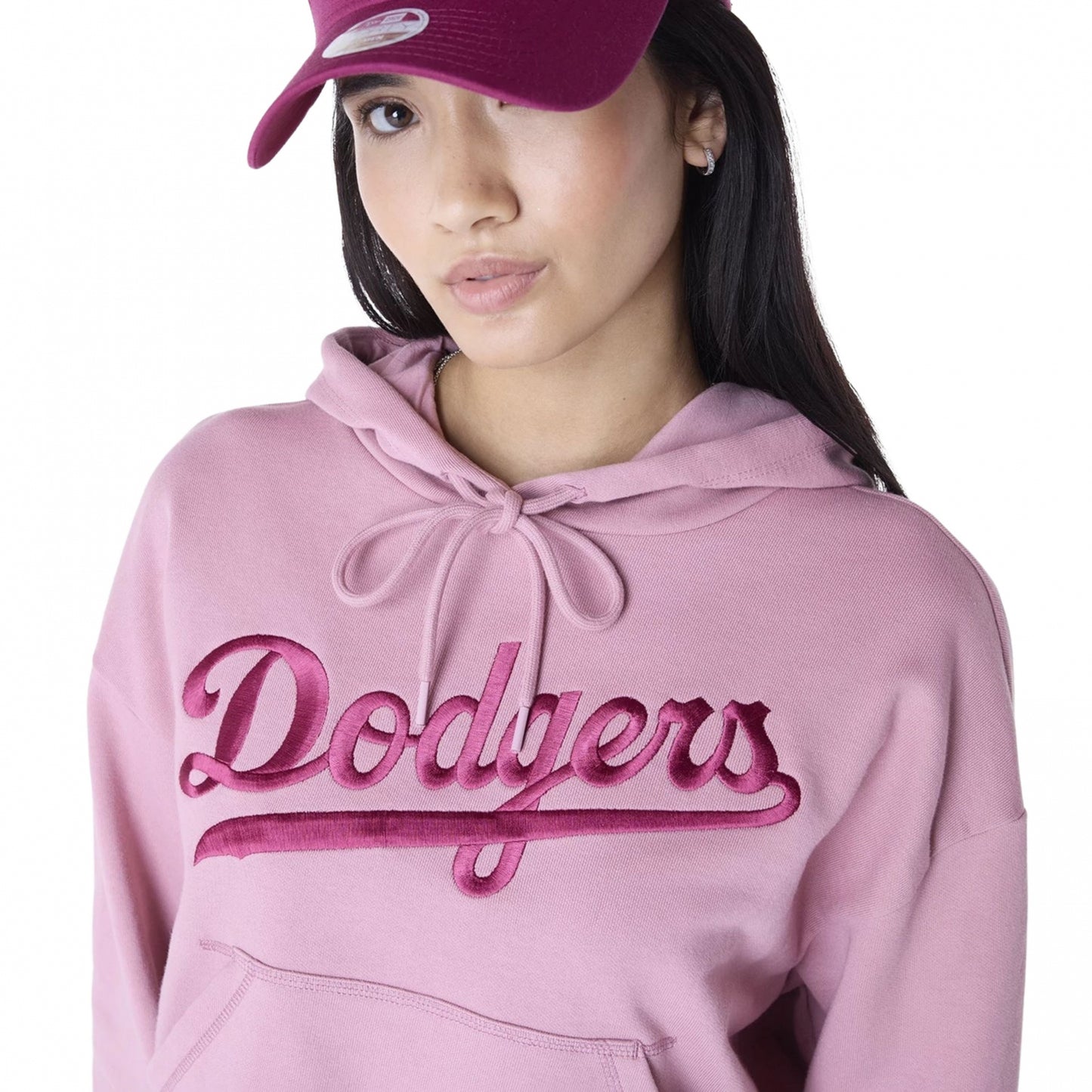 Felpa Donna New Era MLB Graphic Hoodie LOSDOD