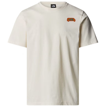 Maglietta TNF SS Outdoor Graphic Tee BIANCO