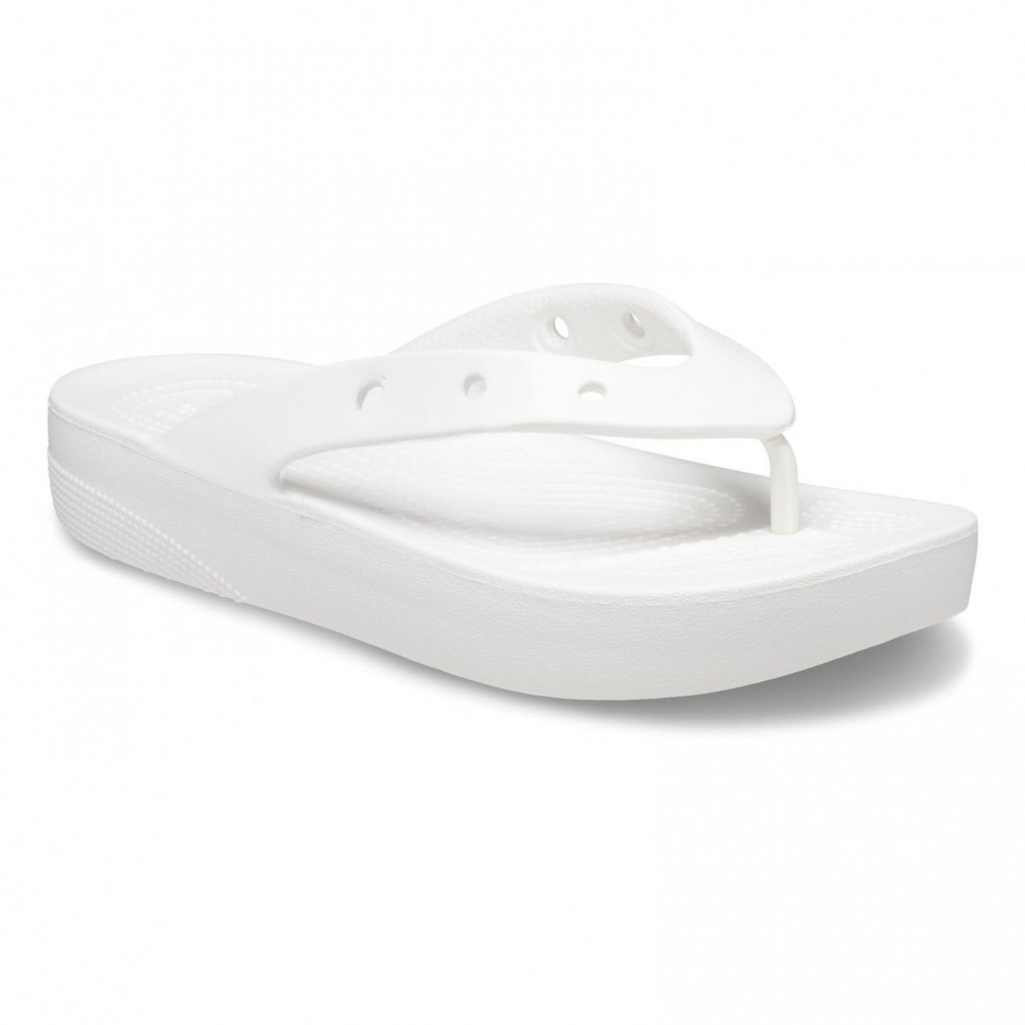 Classic Platform Flip Woman WHITE