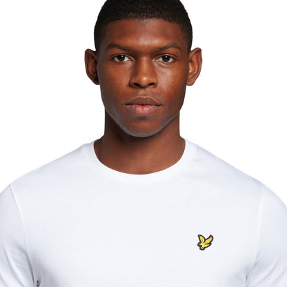 Lyle and Scott Plain T-Shirt WHITE