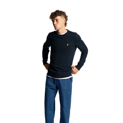 Maglione Lyle e Scott Crewneck Cotton Merino Jumper