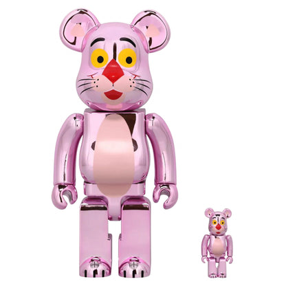 Be@rbrick Pink Panther Chrome