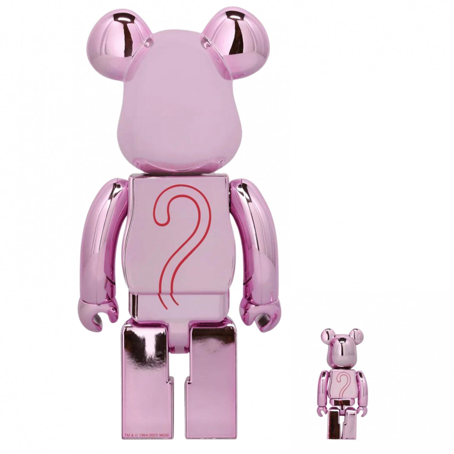 Be@rbrick Pink Panther Chrome