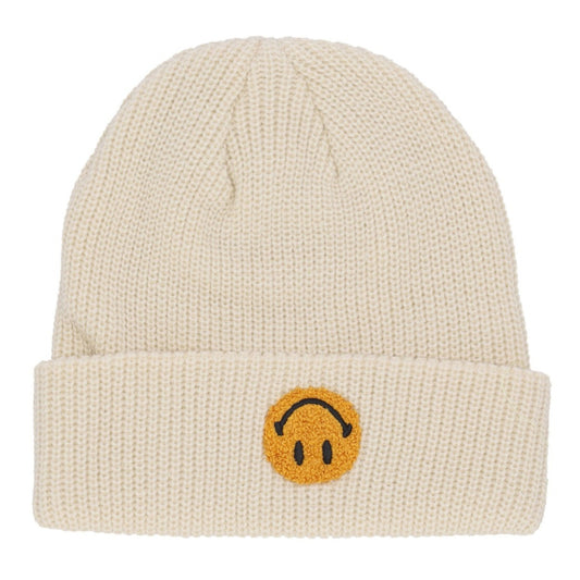 Cappello Market Smiley Upside Down Beanie CREMA